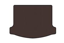 Honda Civic HB 2006-2012 Rubber trunk mat Carsuit (HB, 3-door, brown) photo 1
