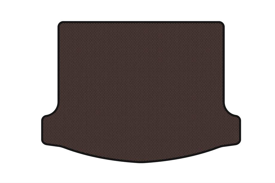 Honda Civic HB 2006-2012 Rubber trunk mat Carsuit (HB, 3-door, brown) Image