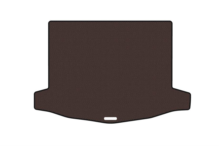 Honda Civic HB 2012-2020 Rubber trunk mat Carsuit (2011-2014, HB, 5-door, brown) Image