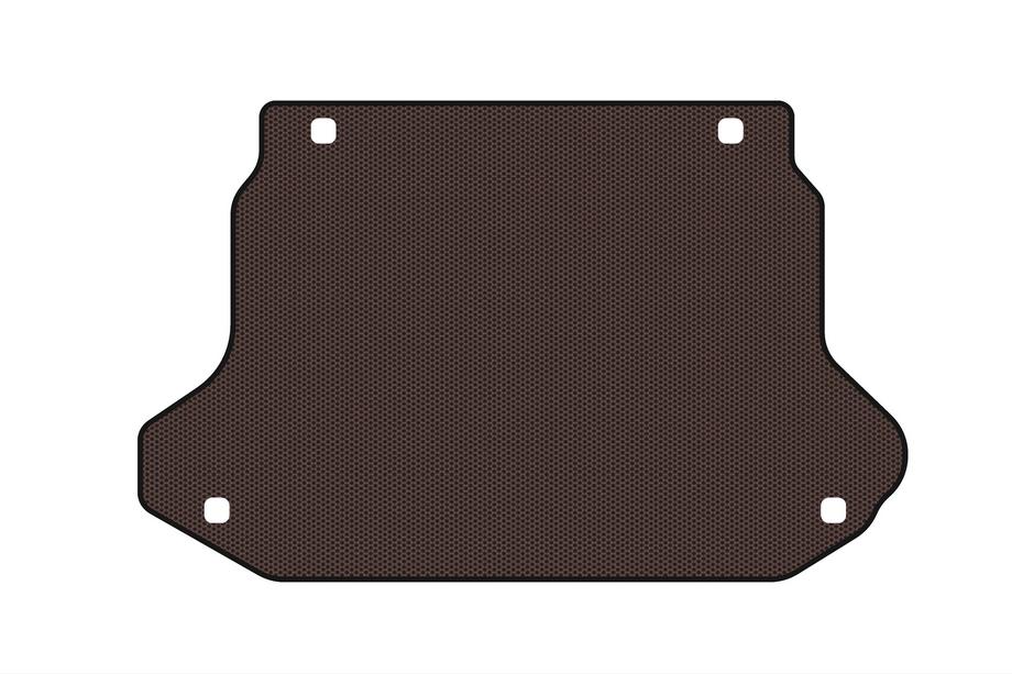 Honda CRV 2001-2006 Rubber Trunk Mat Carsuit (Brown) Photo 1