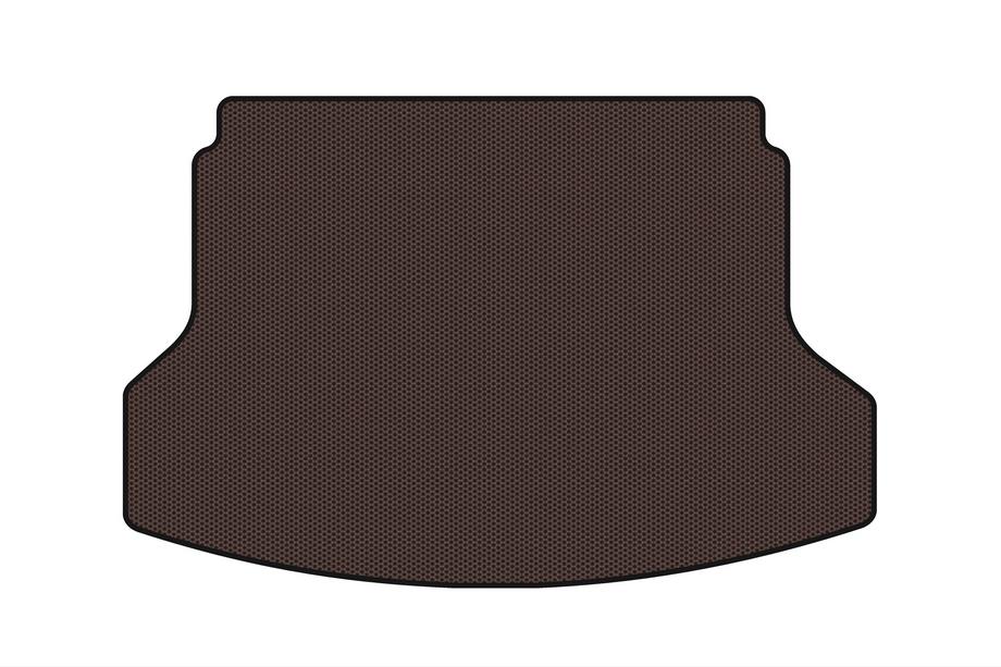 Honda CRV 2012-2016 Rubber Trunk Mat Carsuit (Brown) Image