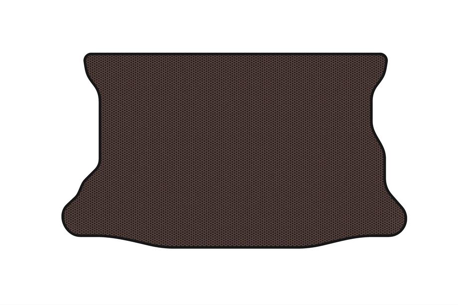 Honda FIT/Jazz 2002-2008 Rubber trunk mat Carsuit (2001-2008, HB, brown) Image
