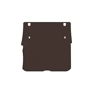 Rubber trunk mat Carsuit (2015-2018, without 3rd row, 8-seater, USA, brown) photo 1