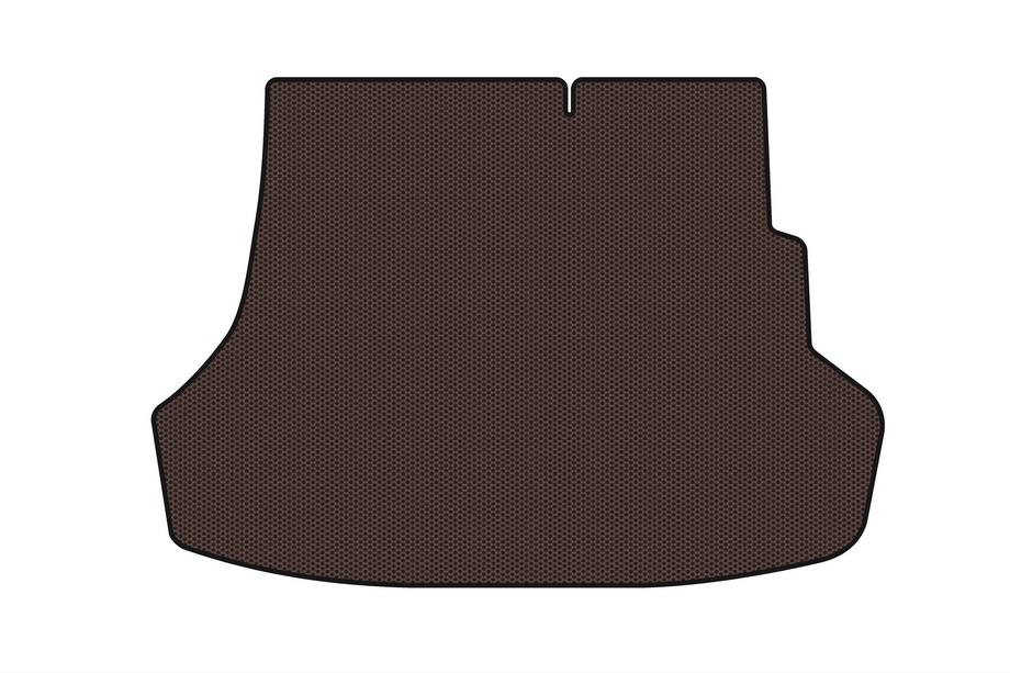 Hyundai Accent 2011-2017 Rubber trunk mat Carsuit (2010-2017, SD, brown) Photo 1