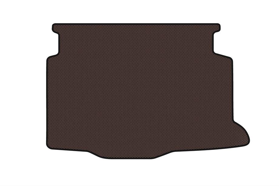 Hyundai Elantra (MD/UD) 2011-2015 Rubber trunk mat Carsuit (HB, USA, brown) Photo 1