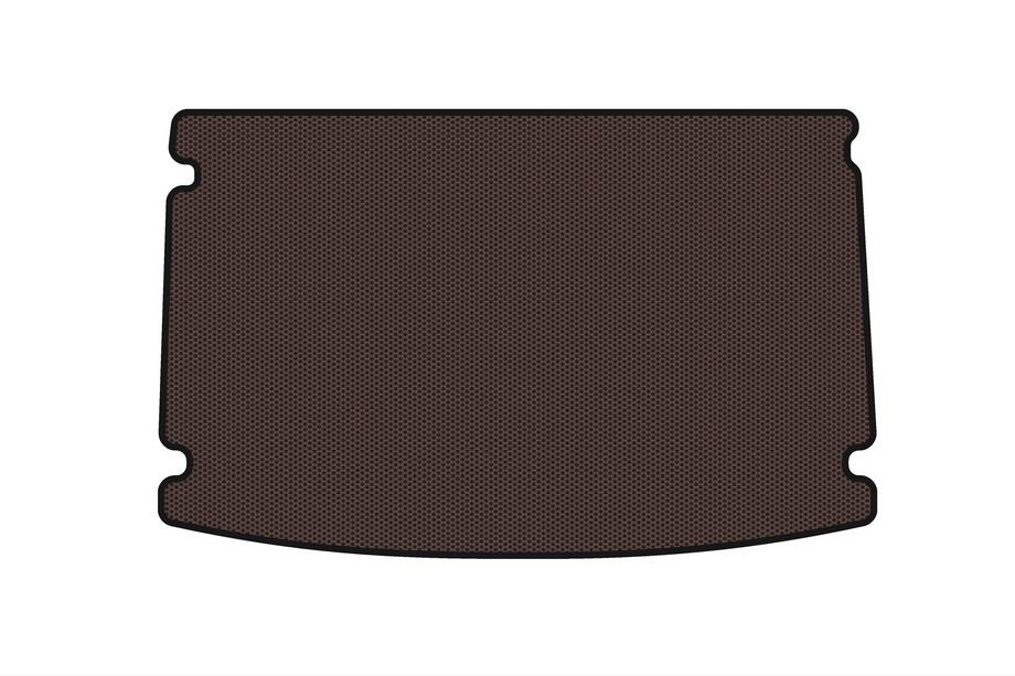 Hyundai Getz 2002- Rubber trunk mat Carsuit (HB, 5-door, brown) Image