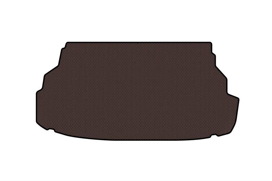 Hyundai Grandeur 2005-2011 Rubber trunk mat Carsuit (SD, brown) Image