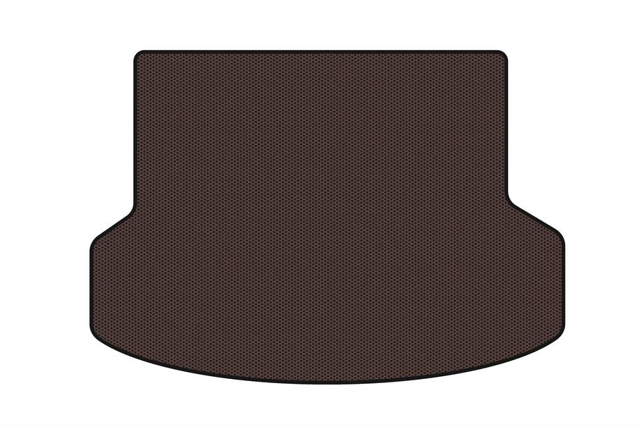 Hyundai IX-35 2010-2015 Rubber trunk mat Carsuit (Europe, brown) Image