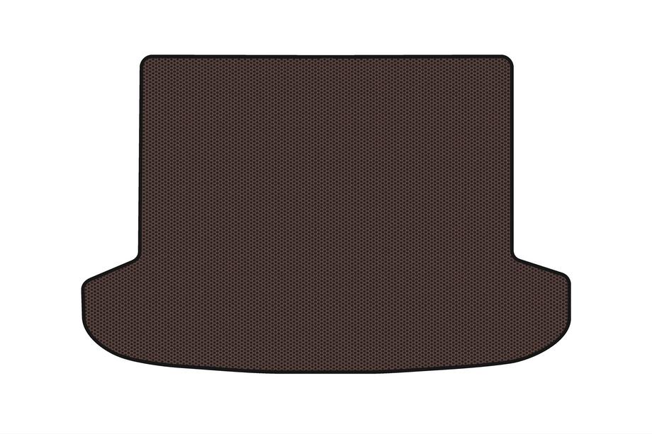 Hyundai Tucson TL 2016-2021 Rubber trunk mat Carsuit (Europe, brown) Photo 1