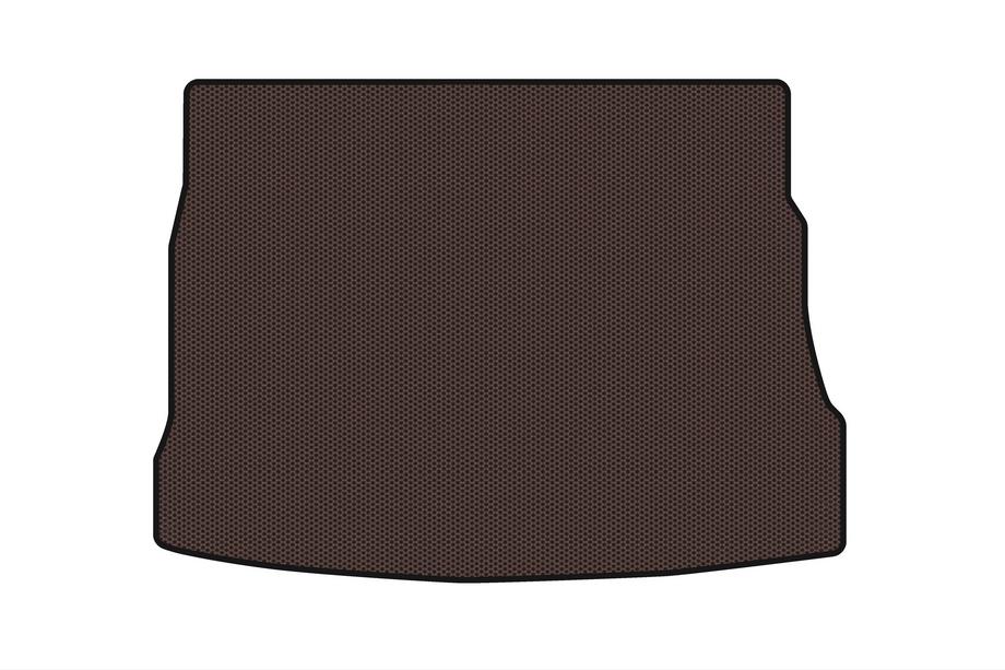 Kia Ceed 2007-2012 Rubber trunk mat Carsuit (2009-2012, HB, brown) Image