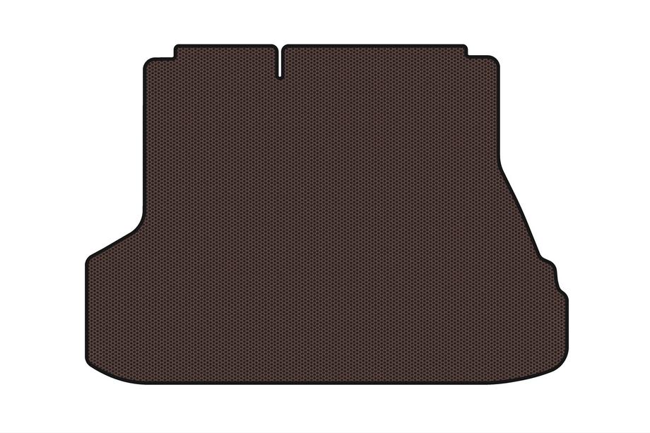 Kia Cerato 1 2004-2009 Rubber trunk mat Carsuit (SD, brown) Image