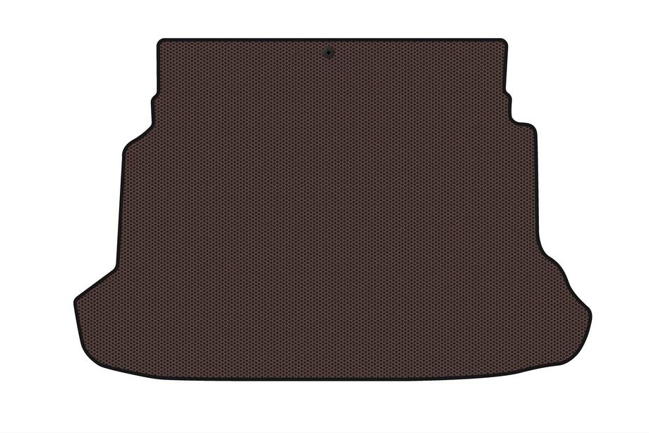 Kia Cerato 2 2010-2013 Rubber trunk mat Carsuit (Coupe, brown) Photo 1