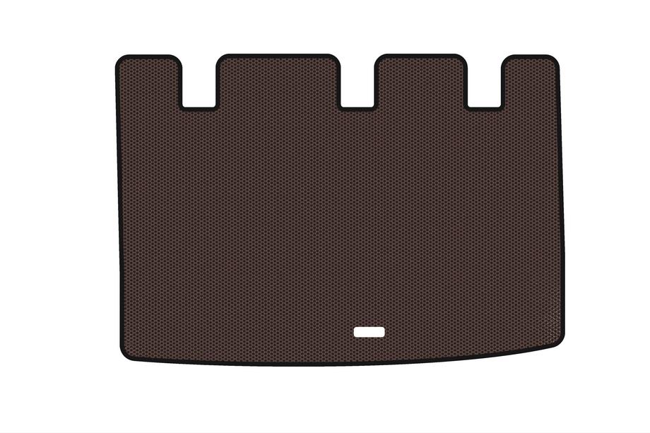 Kia Rio 2005-2011 Rubber trunk mat Carsuit (HB, brown) Image