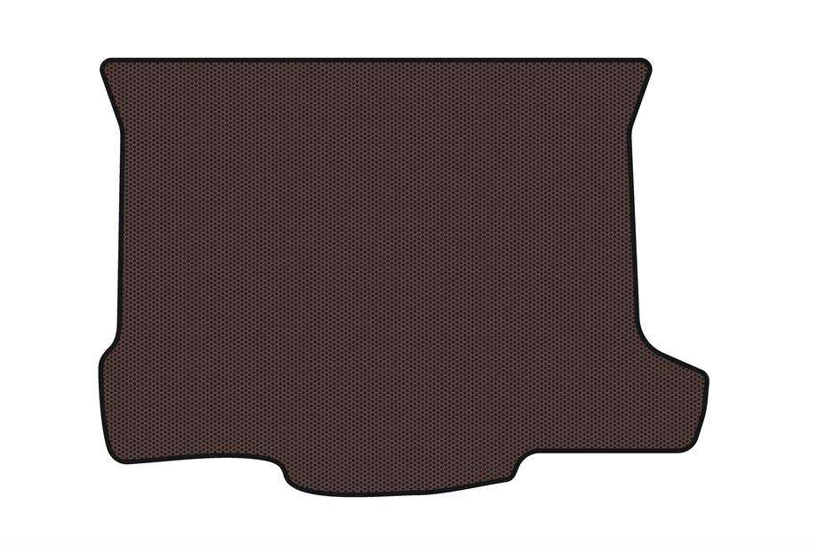 Mazda 3 2009-2013 Rubber trunk mat Carsuit (SD, brown) Photo 1