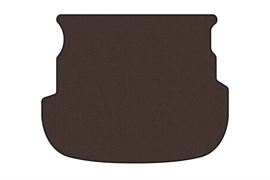 Mazda 6 2003-2008 Rubber trunk mat Carsuit (SW, brown) Photo 1
