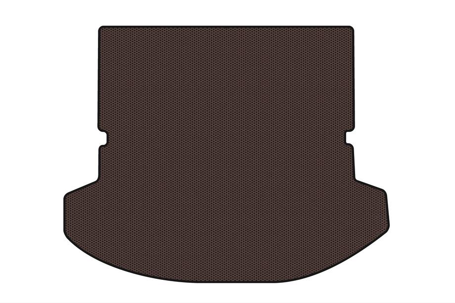 Mazda CX-9 2007-2016 Rubber Trunk Mat Carsuit (Brown) Image