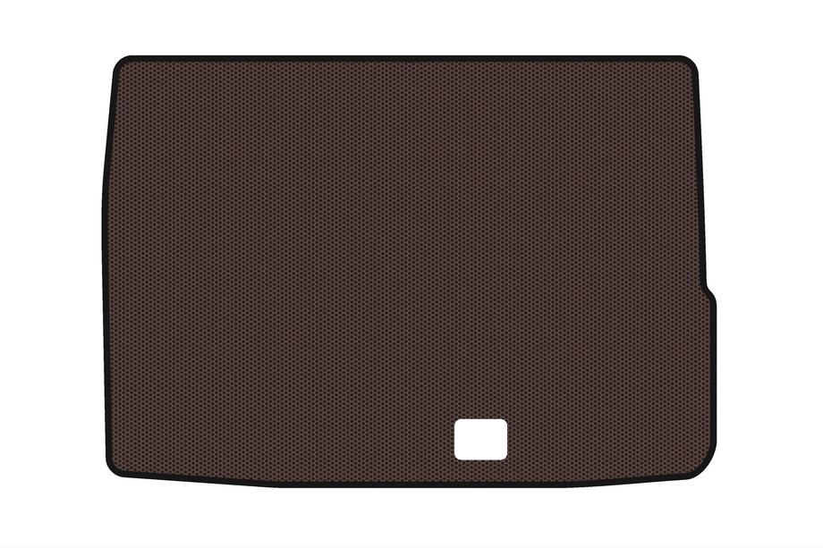 Mercedes SLK R170 1996-2004 Rubber trunk mat Carsuit (Coupe, brown) Image