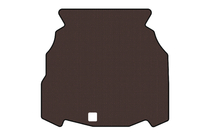 Mercedes C-class W203 2000-2007 Rubber trunk mat Carsuit (SD, brown) photo 1