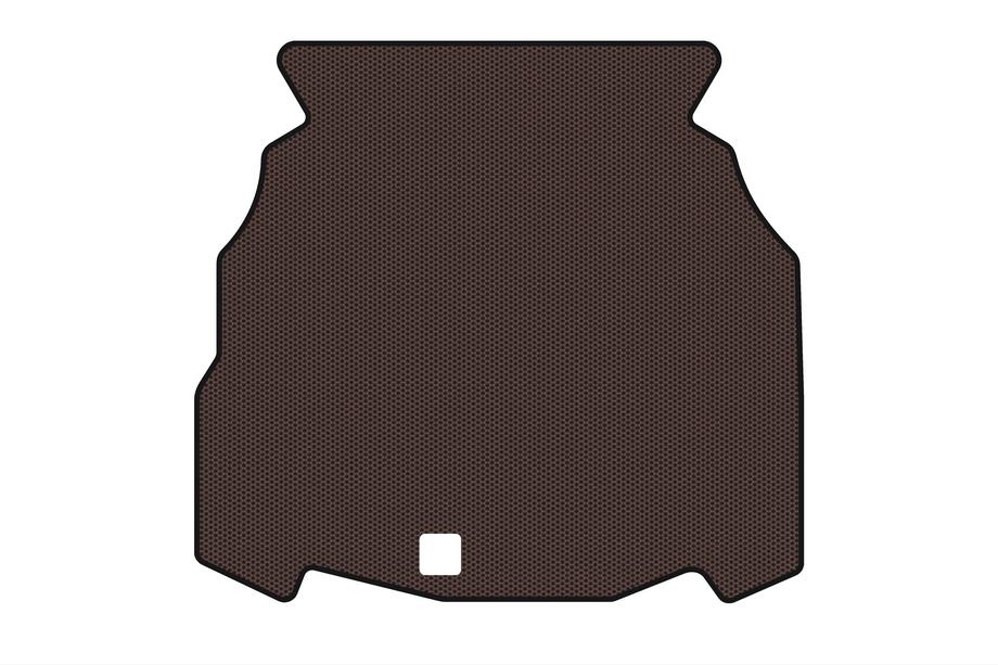 Mercedes C-class W203 2000-2007 Rubber trunk mat Carsuit (SD, brown) Image