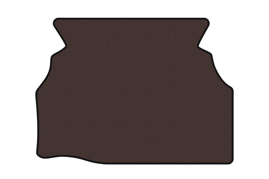 Mercedes C-class W203 2000-2007 Rubber trunk mat Carsuit (Coupe, brown) Image
