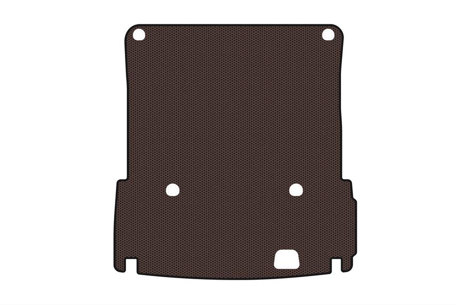 Mercedes GL/GLS class X166 2012-2019 Rubber trunk mat Carsuit (2012-2015, brown) Image