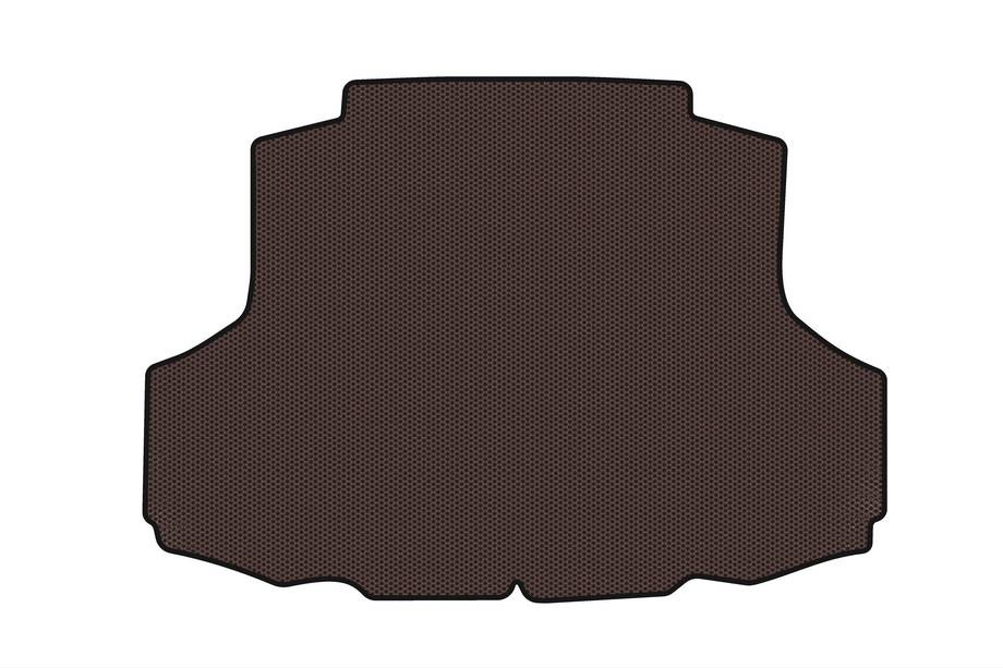 Mitsubishi Lancer 9 2004-2008 Rubber trunk mat Carsuit (SD, brown) Photo 1