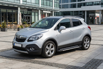 Opel Mokka 2012-2021 Side Steps RedLine V1 (2 pcs, Aluminum) photo 1