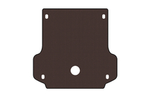 Mitsubishi Pajero Sport 2008-2015 Rubber trunk mat Carsuit (2008-2013, brown) photo 1