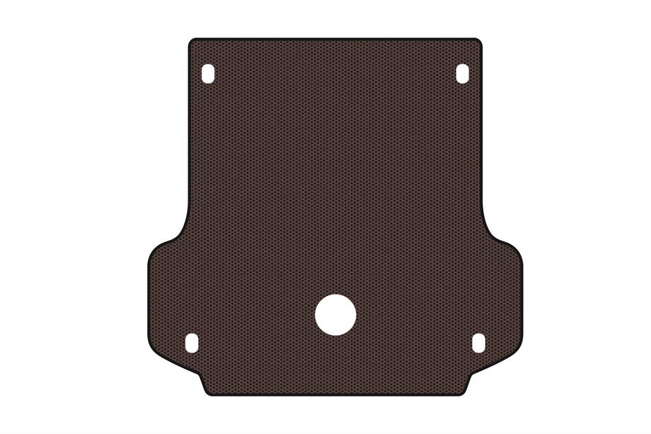 Mitsubishi Pajero Sport 2008-2015 Rubber trunk mat Carsuit (2008-2013, brown) Image