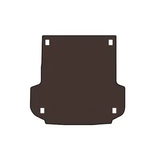 Rubber Trunk Mat Carsuit (Brown) photo 1