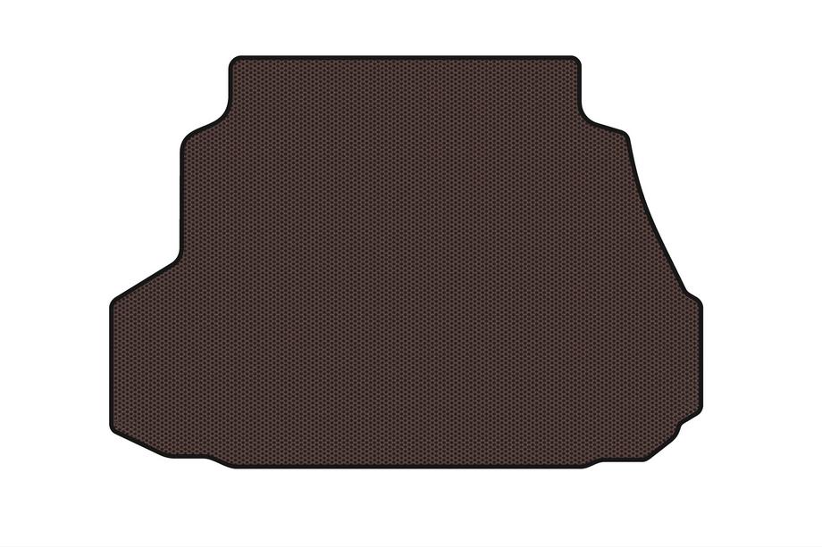 Nissan Almera N15 1995-2000 Rubber trunk mat Carsuit (SD, brown) Image