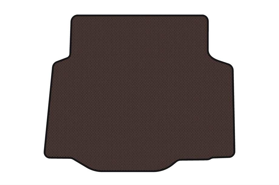Nissan Almera N16 2000-2006 Rubber trunk mat Carsuit (HB, brown) Photo 1