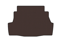 Nissan Almera B10 Classic 2006-2012 Rubber trunk mat Carsuit (SD, brown) photo 1