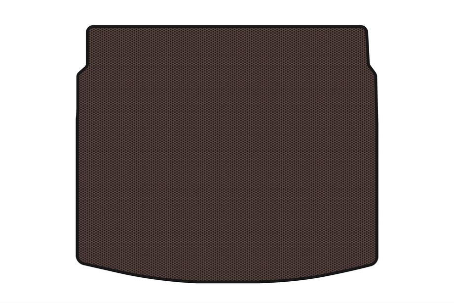 Nissan X-trail T32/Rogue 2014-2021 Rubber trunk mat Carsuit (5-seater, USA, brown) Image