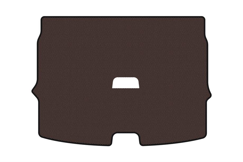 Nissan Qashqai 2014-2021 Rubber trunk mat Carsuit (for Rogue Sport, brown) Image
