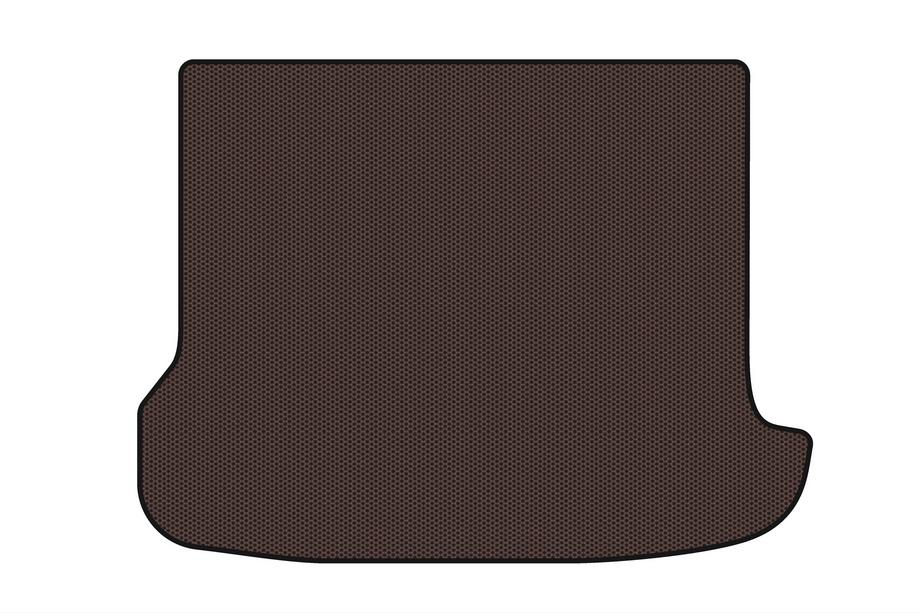 Opel Astra G classic 1998-2012 Rubber trunk mat Carsuit (SW, brown) Photo 1