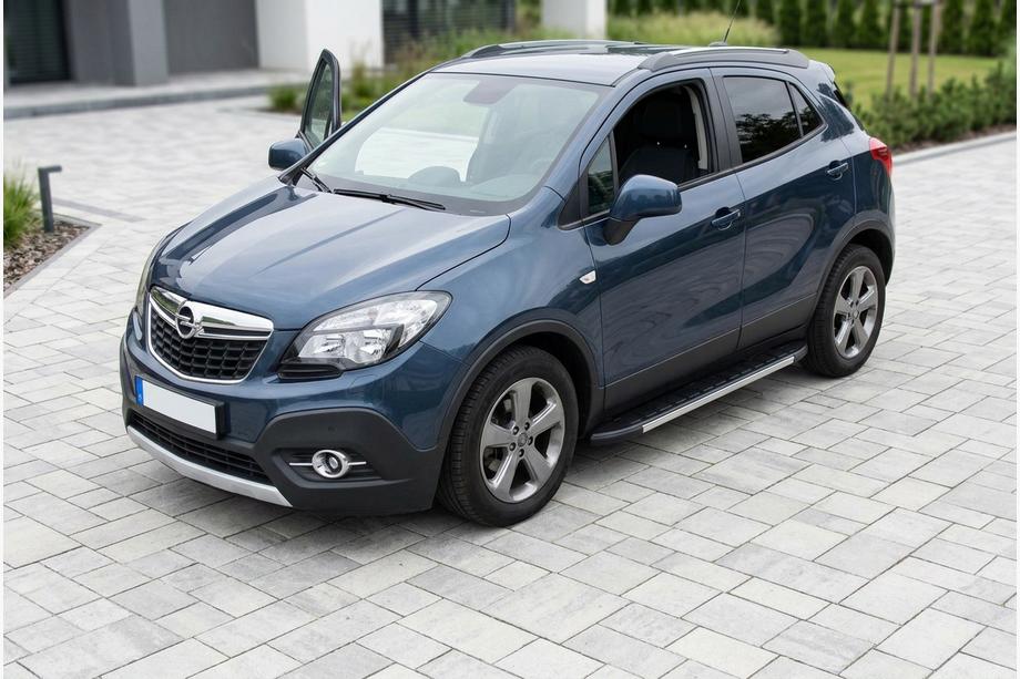 Opel Mokka 2012-2021 Side Steps Duru (2 pcs, Aluminum) Image