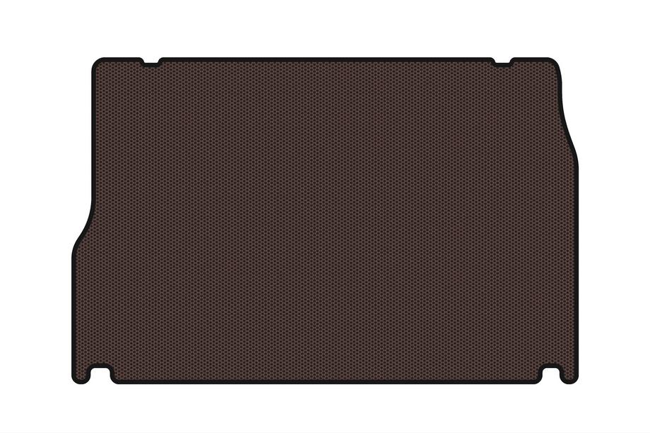 Opel Meriva 2002-2010 Rubber Trunk Mat Carsuit (Brown) Image