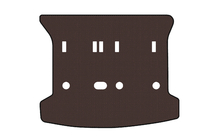 Peugeot 307 2001-2008 Rubber trunk mat Carsuit (SW, brown) photo 1