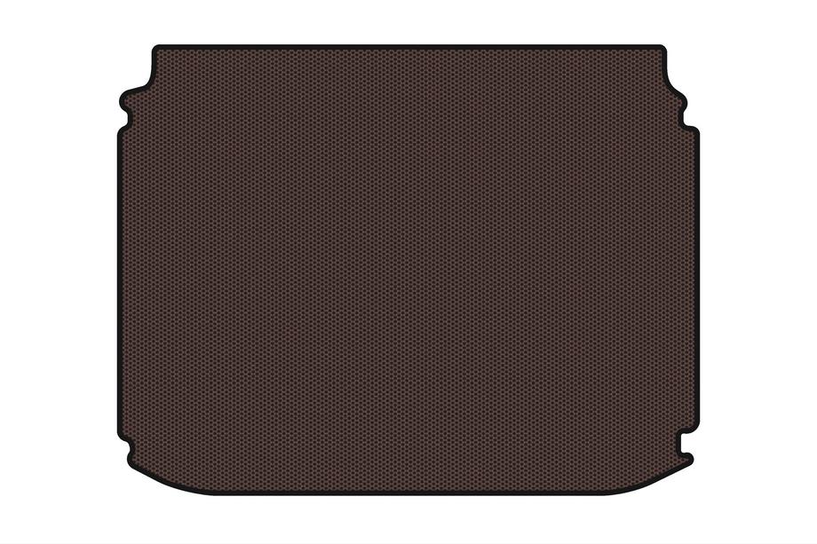 Peugeot 308 2007-2013 Rubber trunk mat Carsuit (HB, 5-door, brown) Photo 1