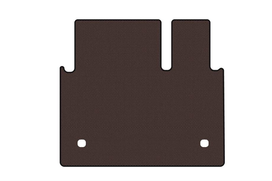 Peugeot Expert 2007-2016 Rubber trunk mat Carsuit (2012-2016, 1+1, brown) Photo 1