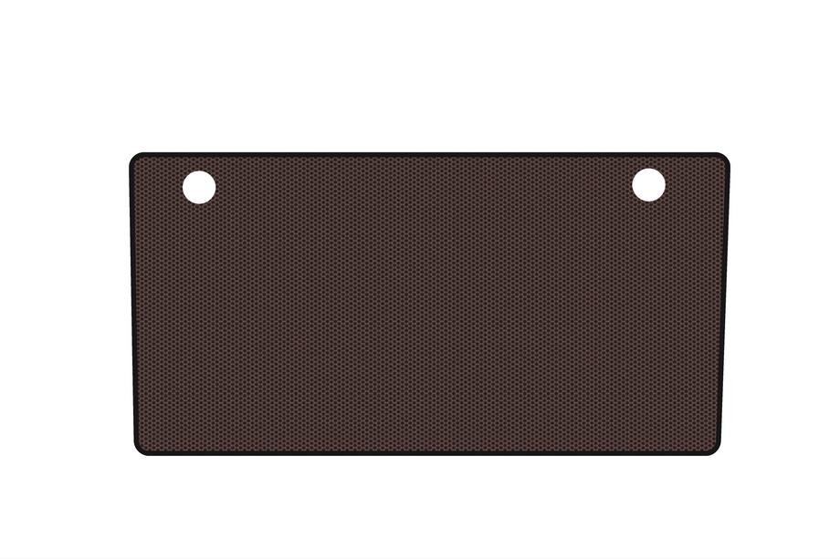 Peugeot Expert 2017- Rubber Trunk Mat Carsuit (Long Wheelbase, Brown) Image