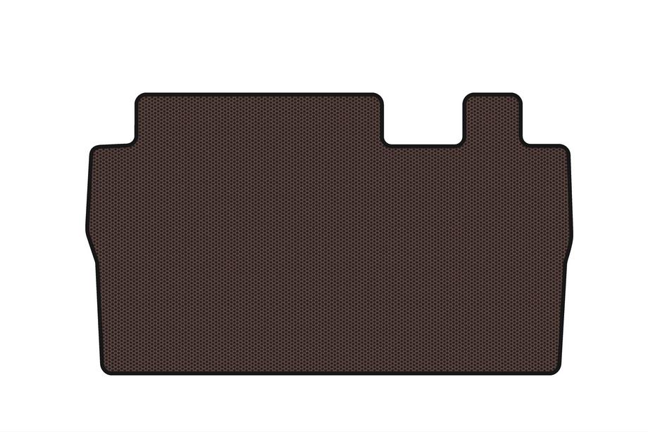 Peugeot Traveller 2017- Rubber trunk mat Carsuit (7-seater, brown) Photo 1