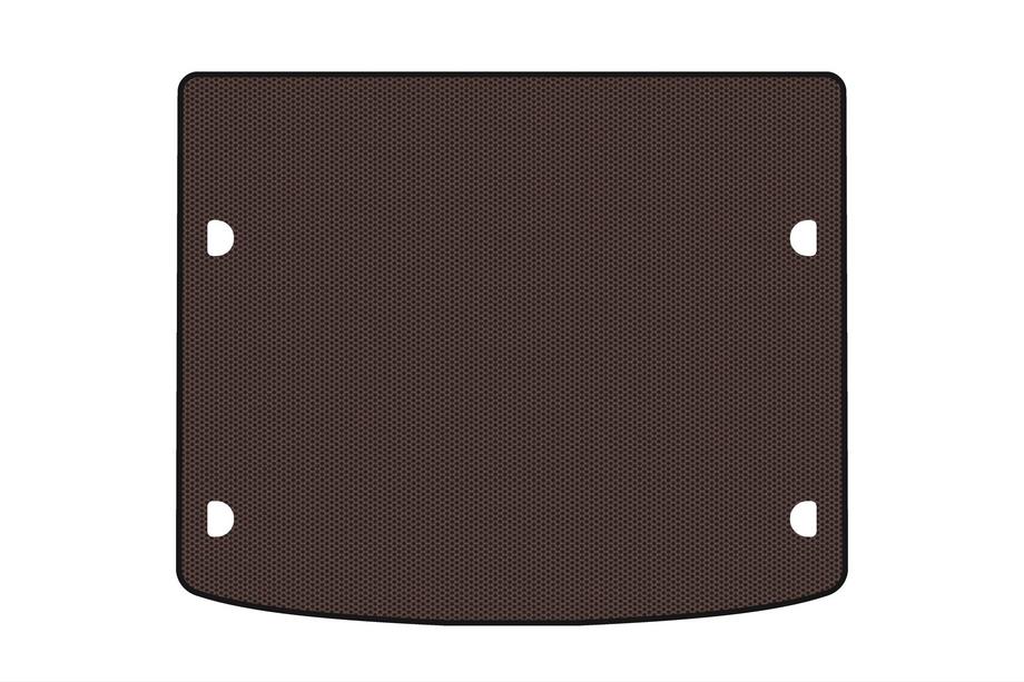 Porsche Cayenne 2003–2010 Rubber Trunk Mat Carsuit V2 (Brown) Photo 1