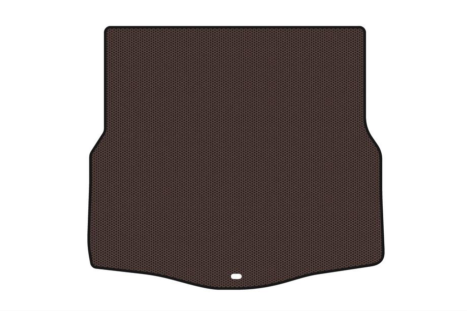 Renault Laguna 2007-2015 Rubber trunk mat Carsuit (2011-2015, LB, brown) Image