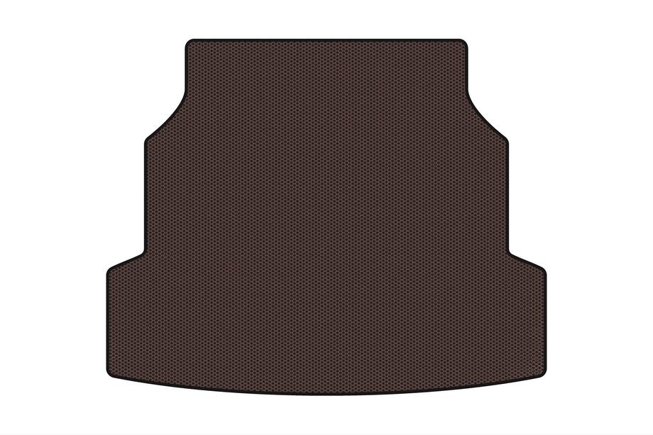 Renault Latitude 2010-2015 Rubber trunk mat Carsuit (SD, brown) Photo 1