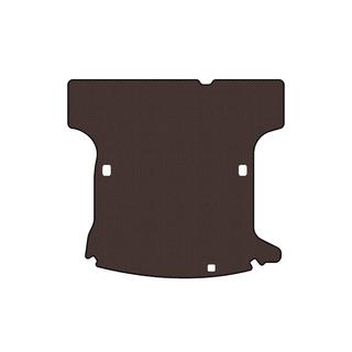 Rubber trunk mat Carsuit (2005-2009, SW, 5-seater, brown) Renault Logan I 2005-2008 photo 1
