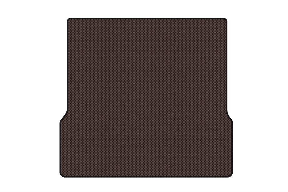 Renault Logan II 2013-2022 Rubber trunk mat Carsuit (SD, brown) Image