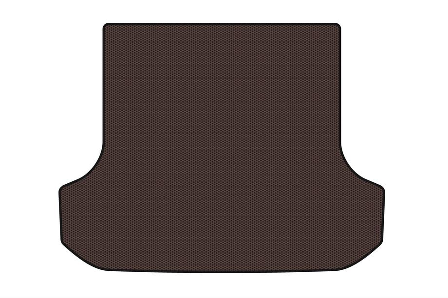 Renault Logan MCV 2013-2022 Rubber trunk mat Carsuit (SW, brown) Photo 1