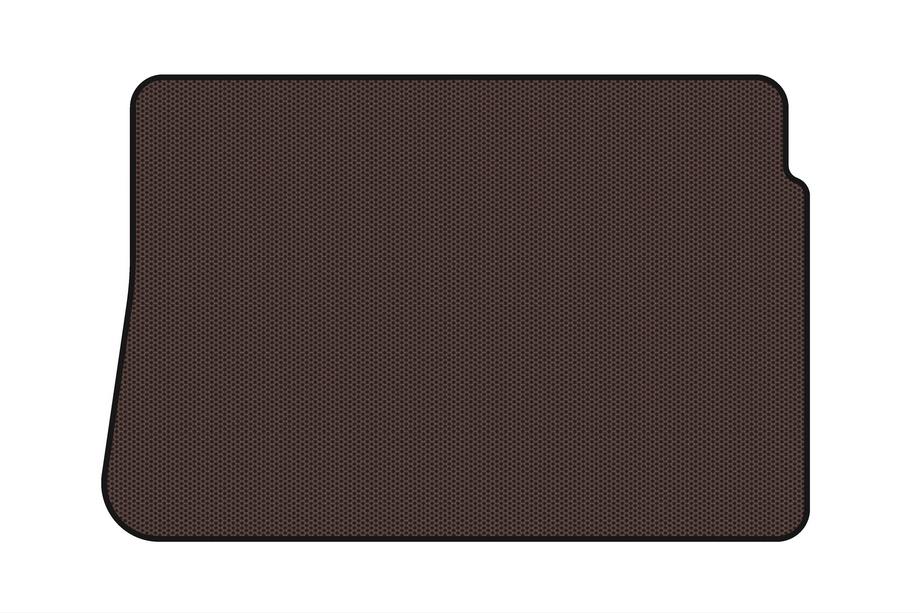 Renault Megane II 2004-2009 Rubber trunk mat Carsuit (2006-2009, HB, 5-door, brown) Image